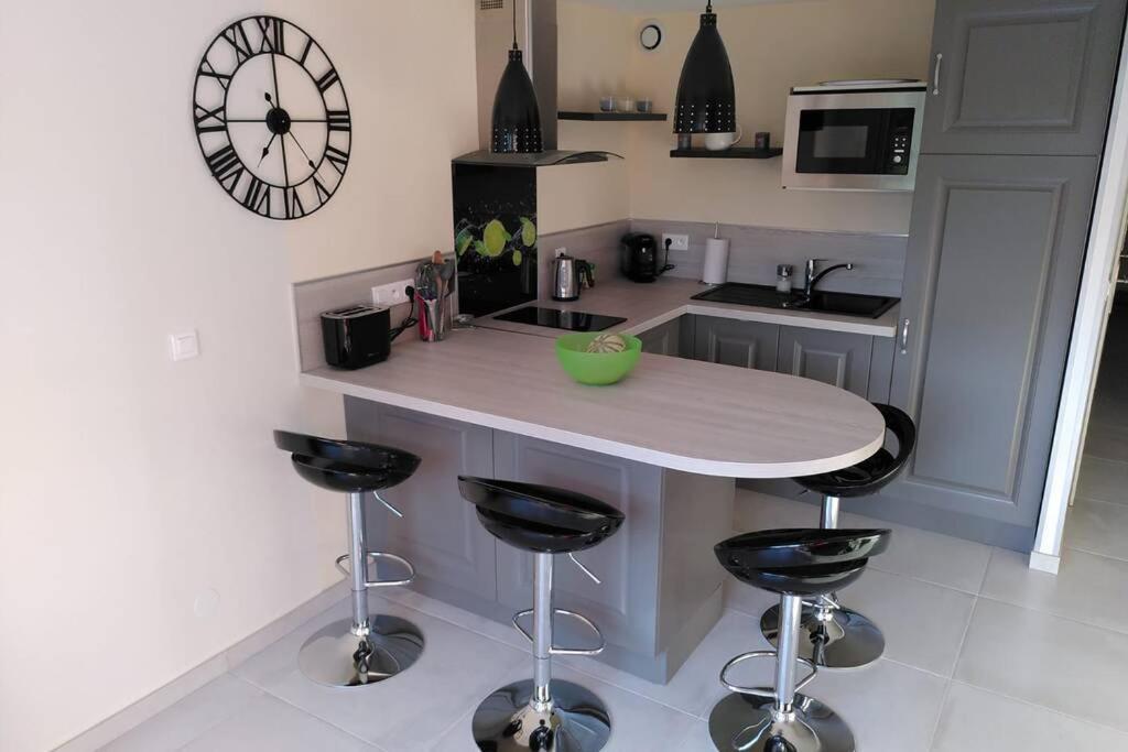 Nid Douillet F2, Clim, Jardin, Piscine, Parking, Plage 200 M Palavas Eksteriør bilde