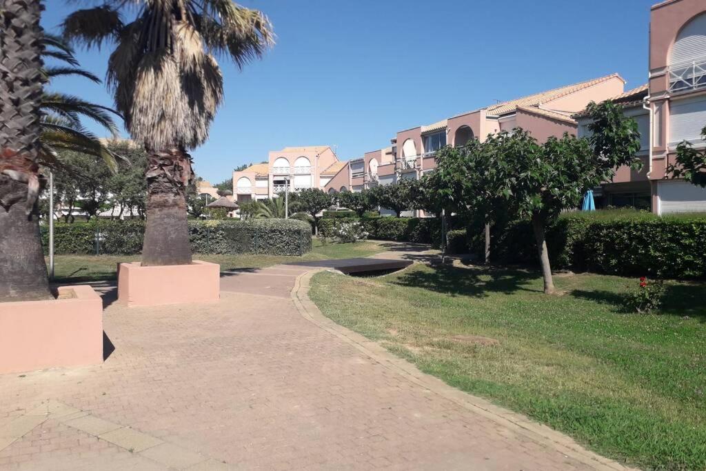 Nid Douillet F2, Clim, Jardin, Piscine, Parking, Plage 200 M Palavas Eksteriør bilde